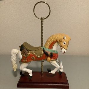 Carousel horse